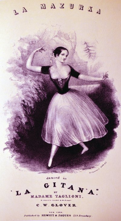 La Mazurka by N. and Ives, J.M. Currier